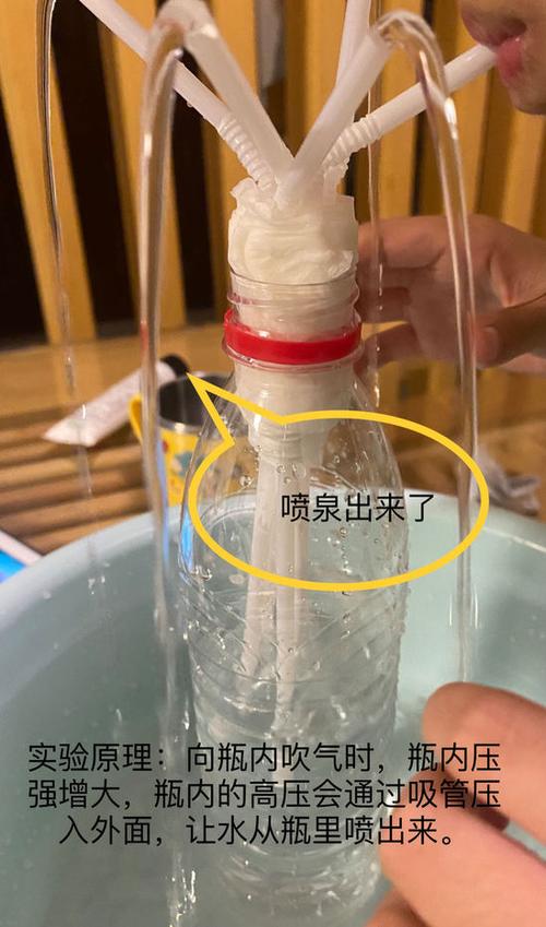 纸巾封住水瓶的原理