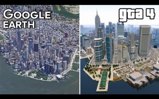 gta4和自由城之章地图一样吗
