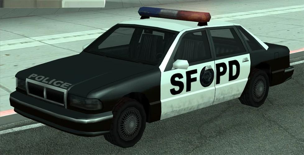 圣安地列斯警车
