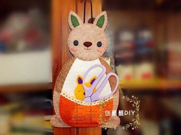 不织布袋鼠作品截图