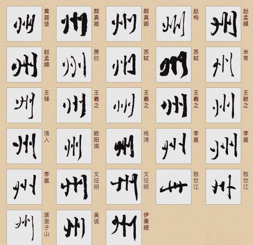 一个州字旁一个寸念什么缩略图