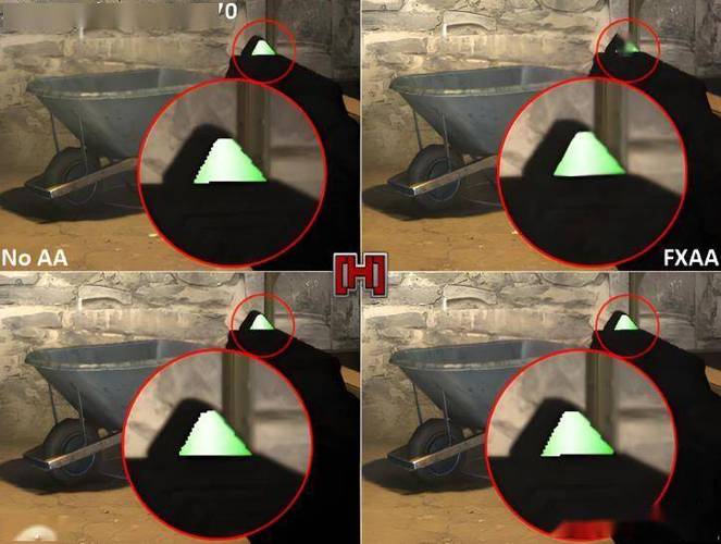 fxaa和时间性抗锯齿哪个好图标