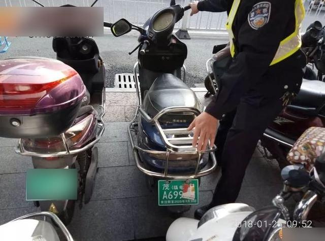 72v上的绿牌交警管吗