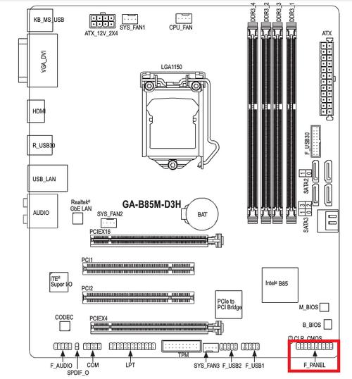 技嘉b85m-d2v说明书