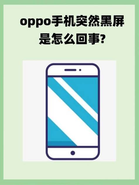 oppo手机有反应但屏幕黑屏怎么办