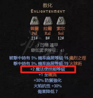 暗黑破坏神2符咒