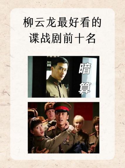 柳云龙十大谍战片排名图标