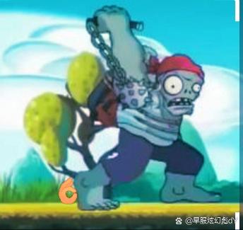 挠巨人僵尸的脚底板