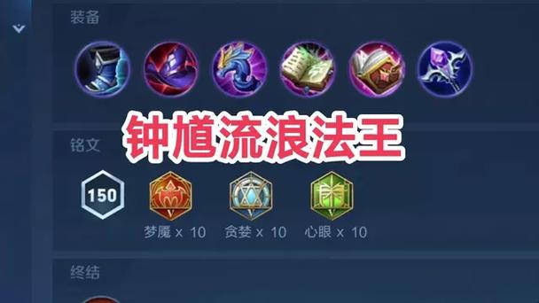 辅助钟馗出装铭文图标