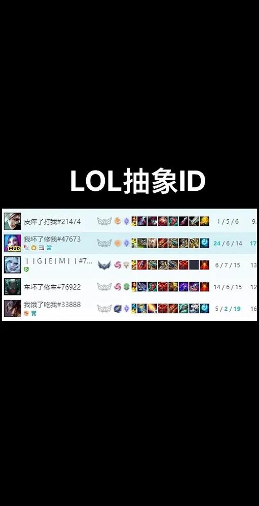 好听的英雄联盟id男生截图