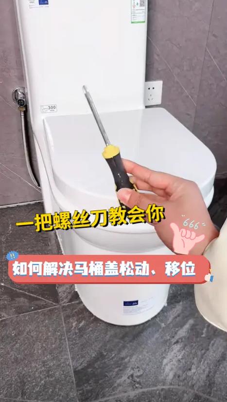 箭牌马桶盖松了如何拧紧缩略图
