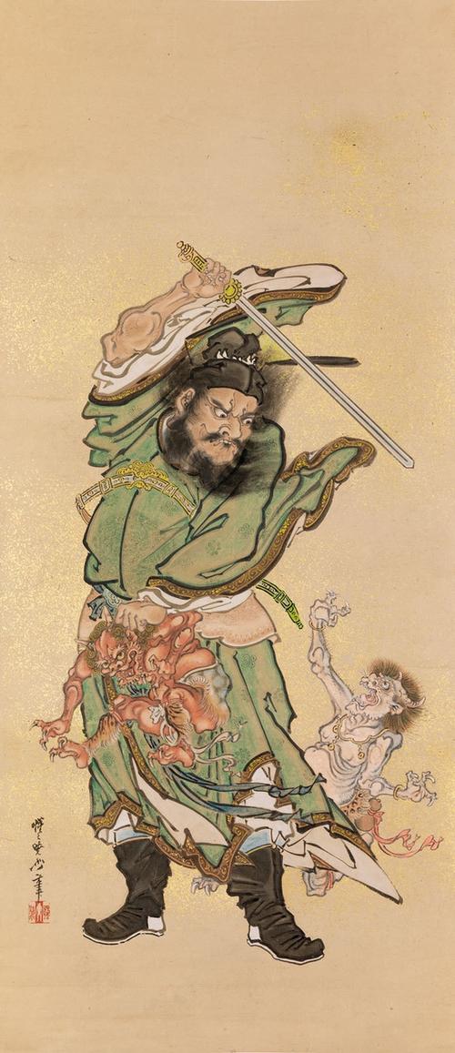钟馗的两个好友