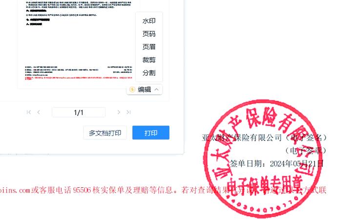 电子发票打印不显示章
