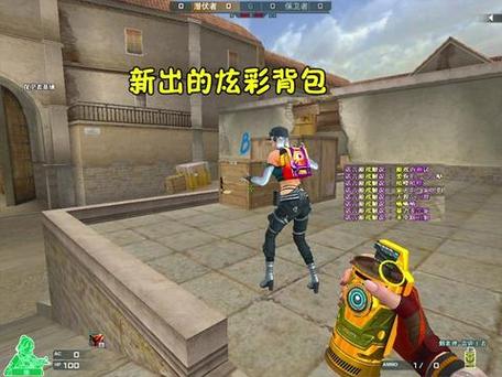 cf买了炫彩背包还是不能彩色