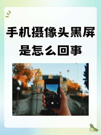 苹果8p手机后置摄像头黑屏怎么办