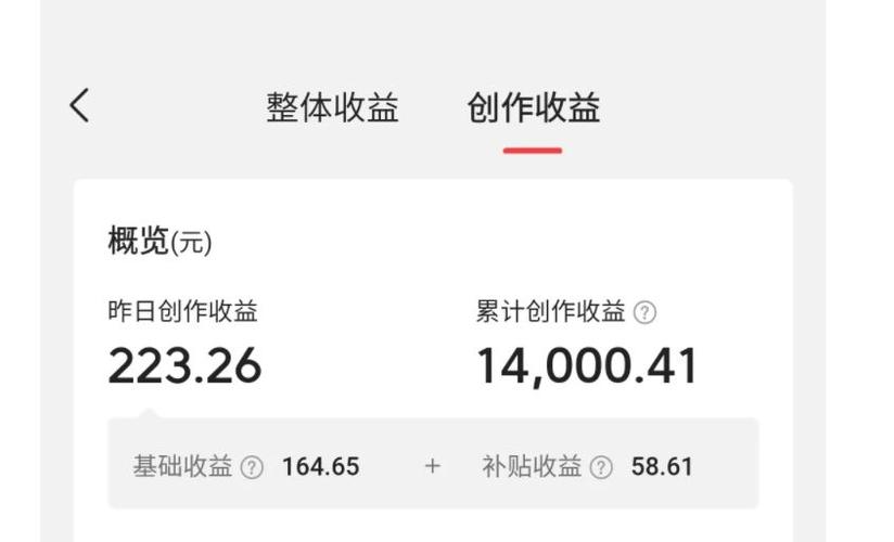好看视频收益提现