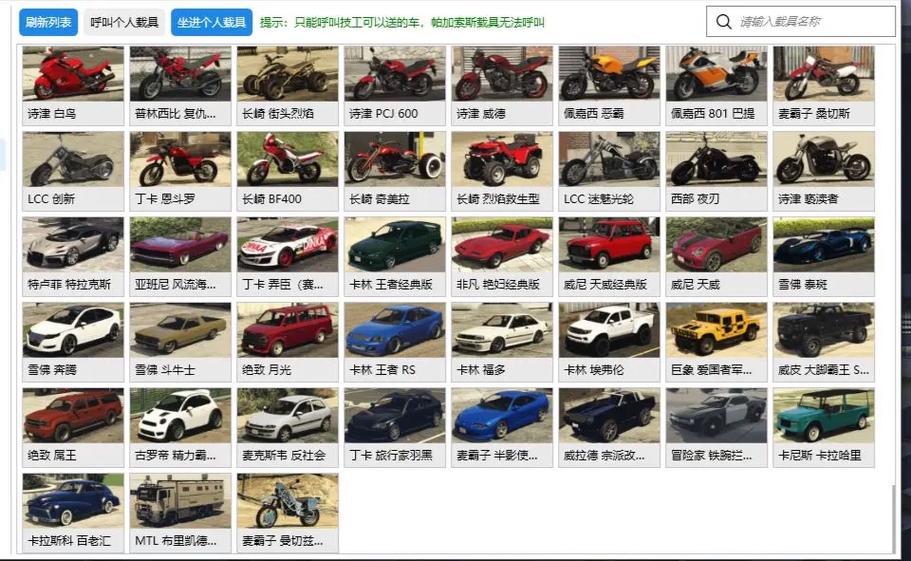 圣安地列斯GTA豪车模组图标