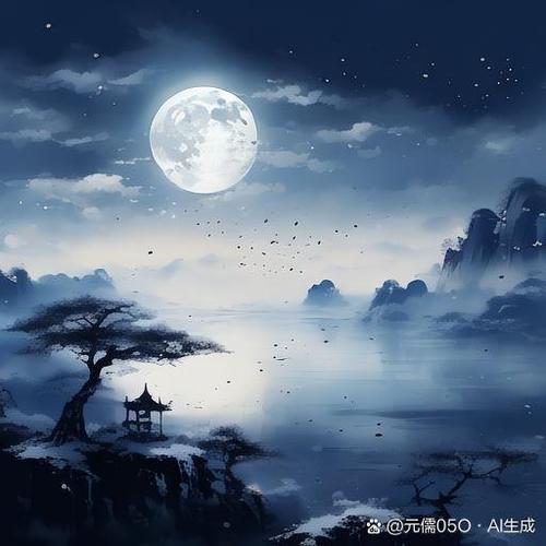 孤影对月相思情更浓