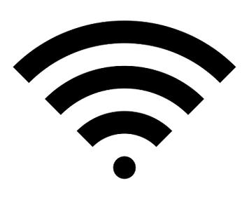 wifi躺着小符号