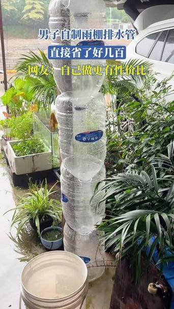 小学生自制雨水收集器