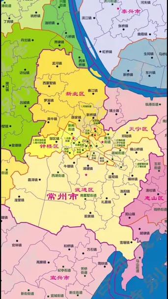 常州景点地图分布图图标