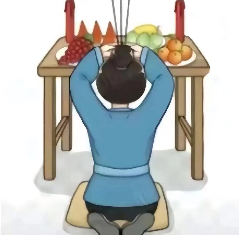 拜神 表情