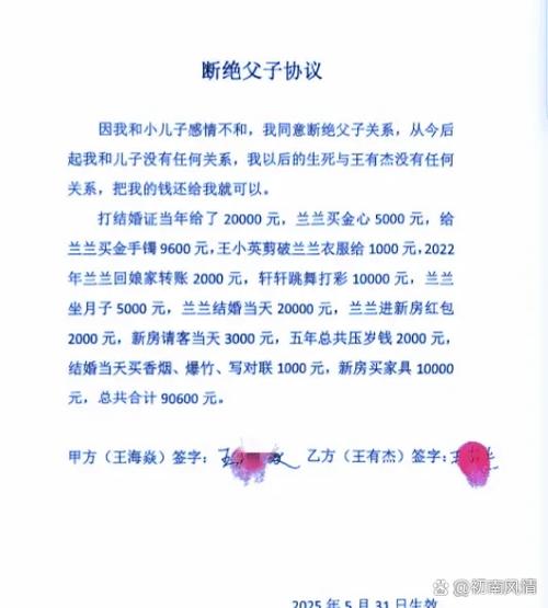 怎样才可以彻底断绝父子关系