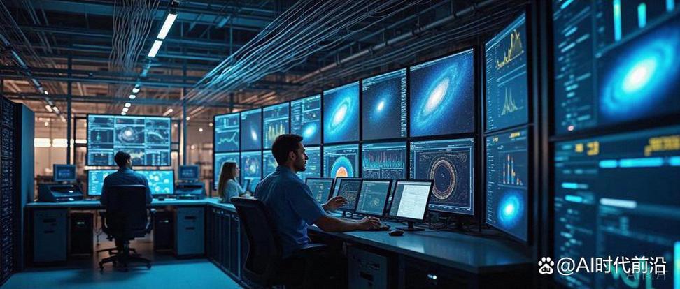 研究小组利用超级计算机模拟宇宙截图