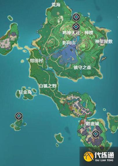 原神8个周本位置