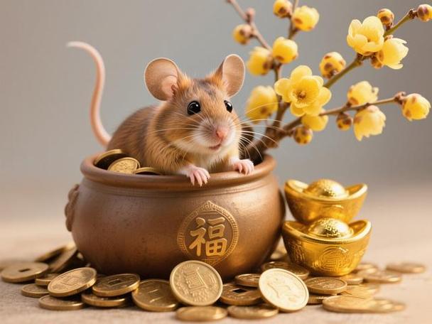 有钱鼠图片