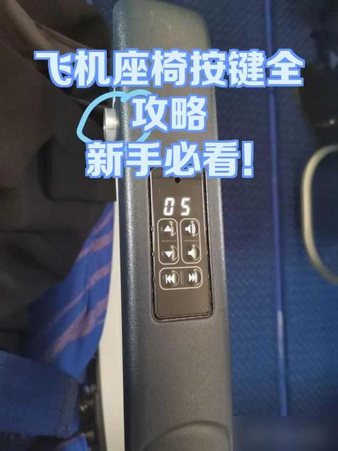 飞机座位扶手按钮图解图标