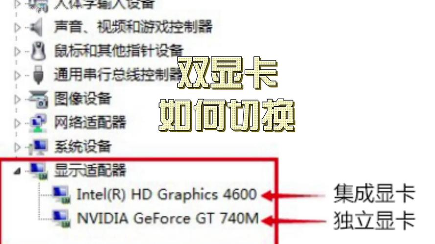 双显卡切换独立显卡的方法