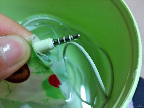 白耳机线怎么清理干净截图