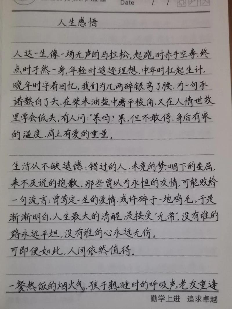 摘抄美文加感悟截图