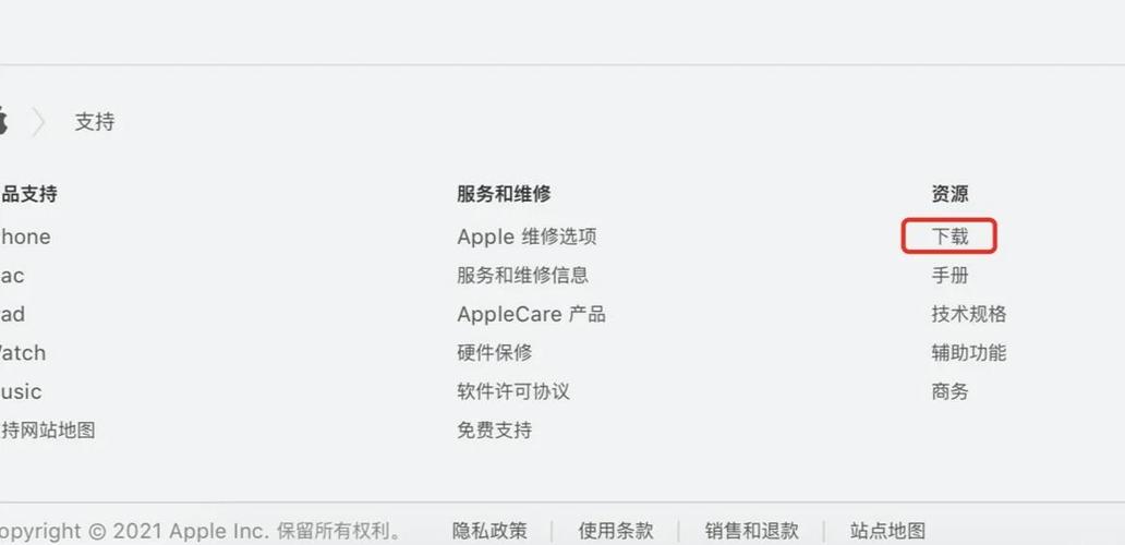 苹果系统升级安装包