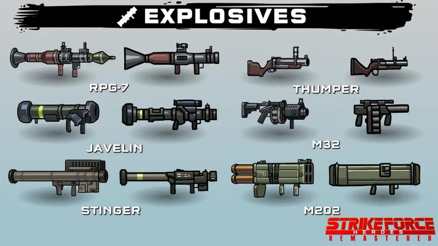 战火英雄3武器图鉴