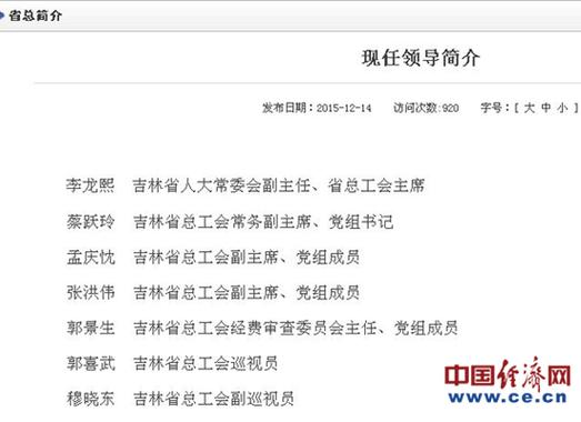 基层工会副主席选举规定