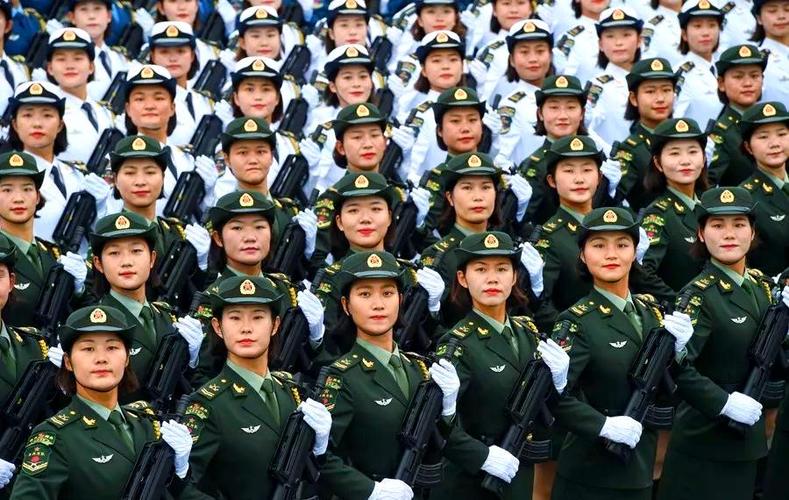 国庆70周年阅兵女兵方队游戏截图