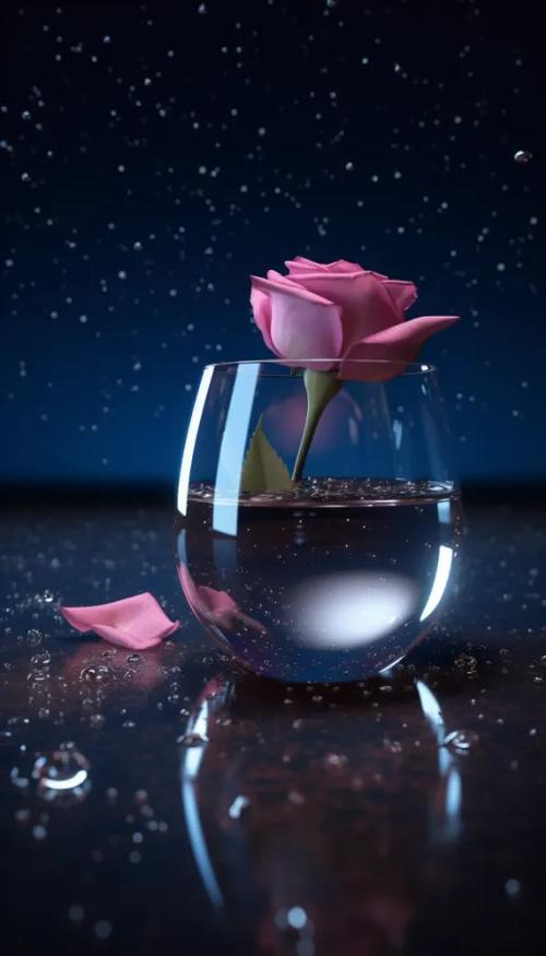 节日玫瑰花图片