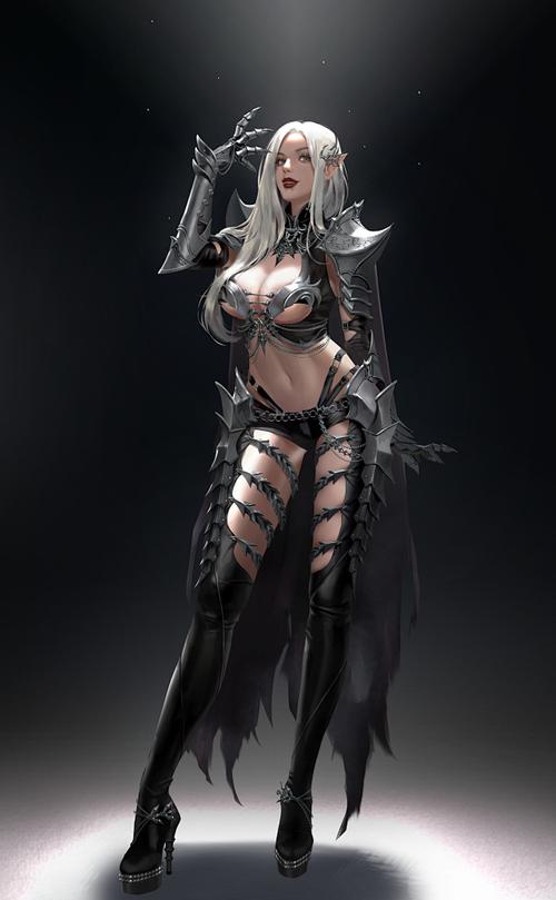 黑暗女精灵手机