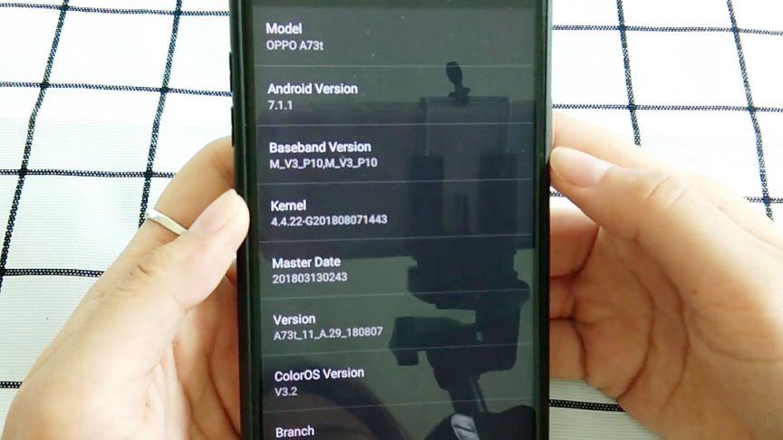 oppoa73t系统界面