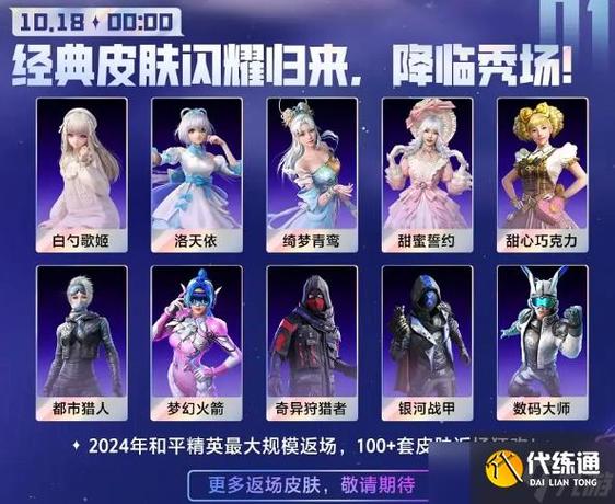 和平精英所有皮肤一览缩略图