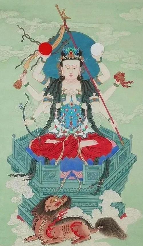 斗姆元君和紫薇大帝
