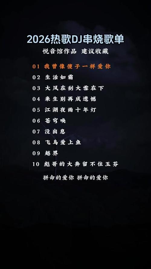 抖音串烧歌曲缩略图
