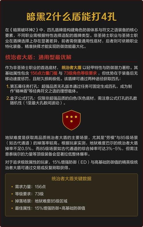 暗黑2三孔盾牌哪里买