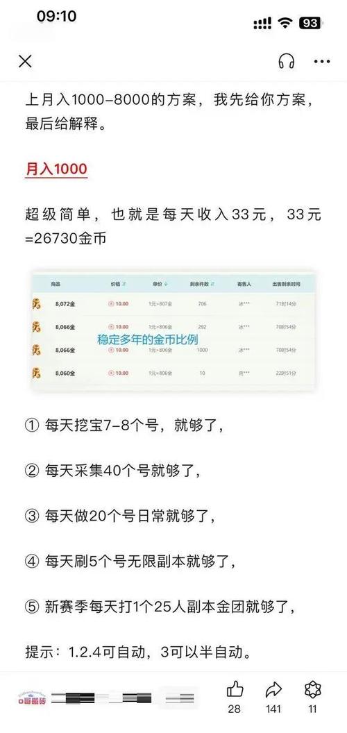 剑网三怎样赚金快