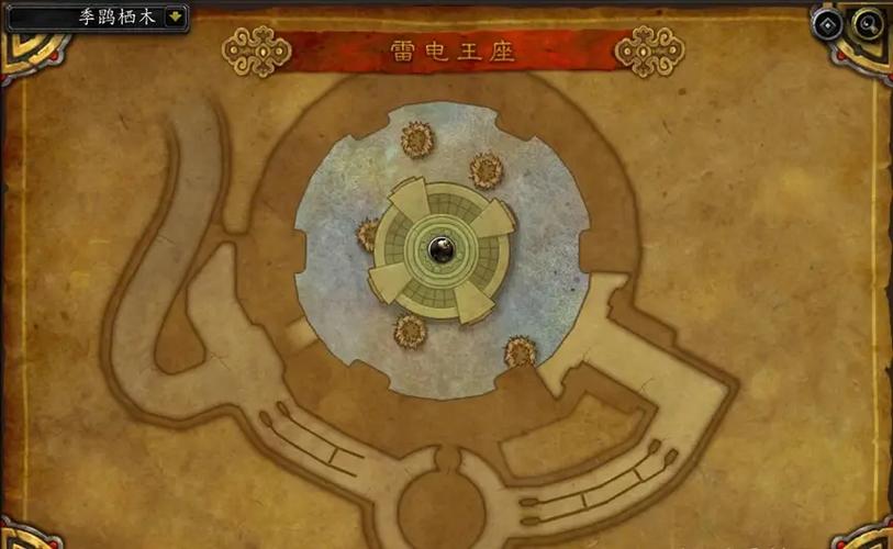 魔兽世界雷电王座入口