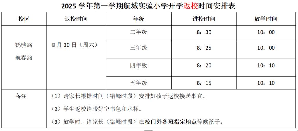 国家规定小学生在校时间