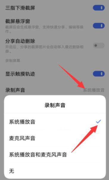 vivo手机的录制声音设置
