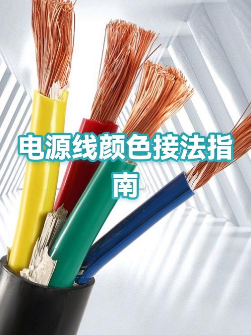 电线黄蓝黑三色怎么接电源的图标